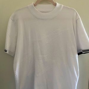 Crew next white t shirt with design